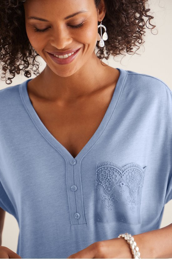 Linen-Blend Corfu Top - image 4