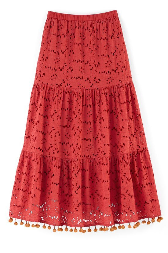 Lucia Eyelet Skirt - image 2