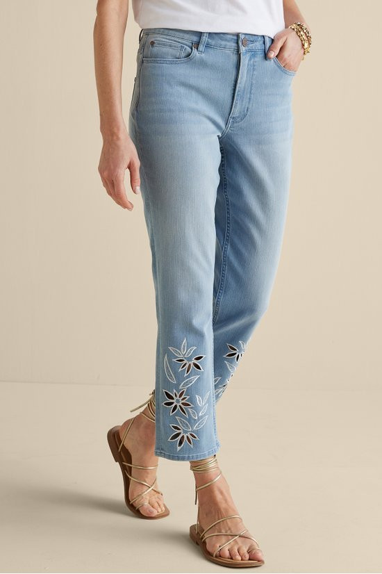 Gail Cropped Jeans - image 3
