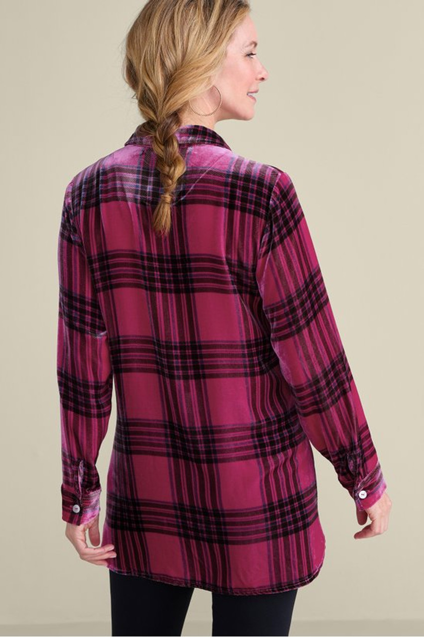 WV PROJECTのPretzel corduroy shirts 全7色 Maize Plaid Velvet Tunic