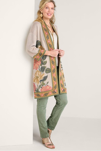 Moxie Jacquard Cardigan