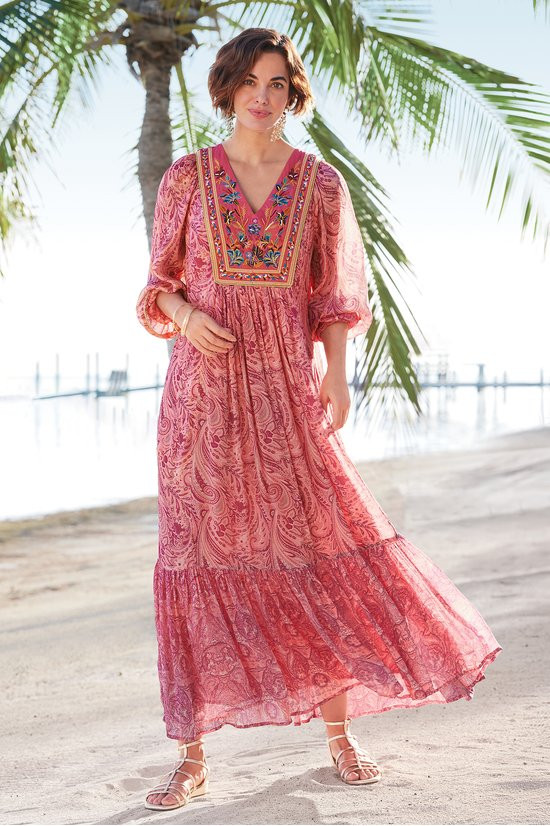 sachin and babi light blue dress Holiday dresses – Glamify Famous For Loungewear main image 0