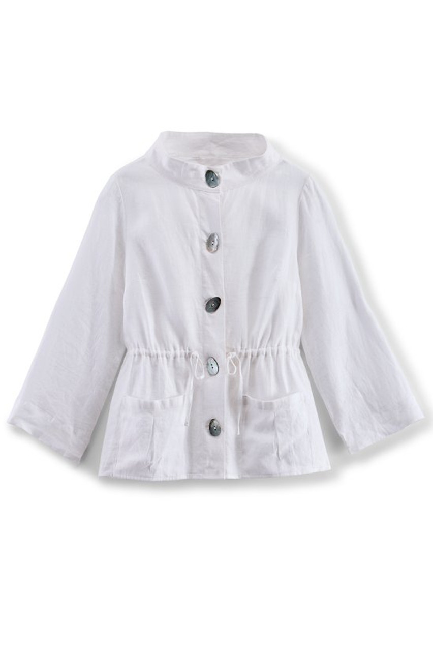 Mahira Linen Jacket