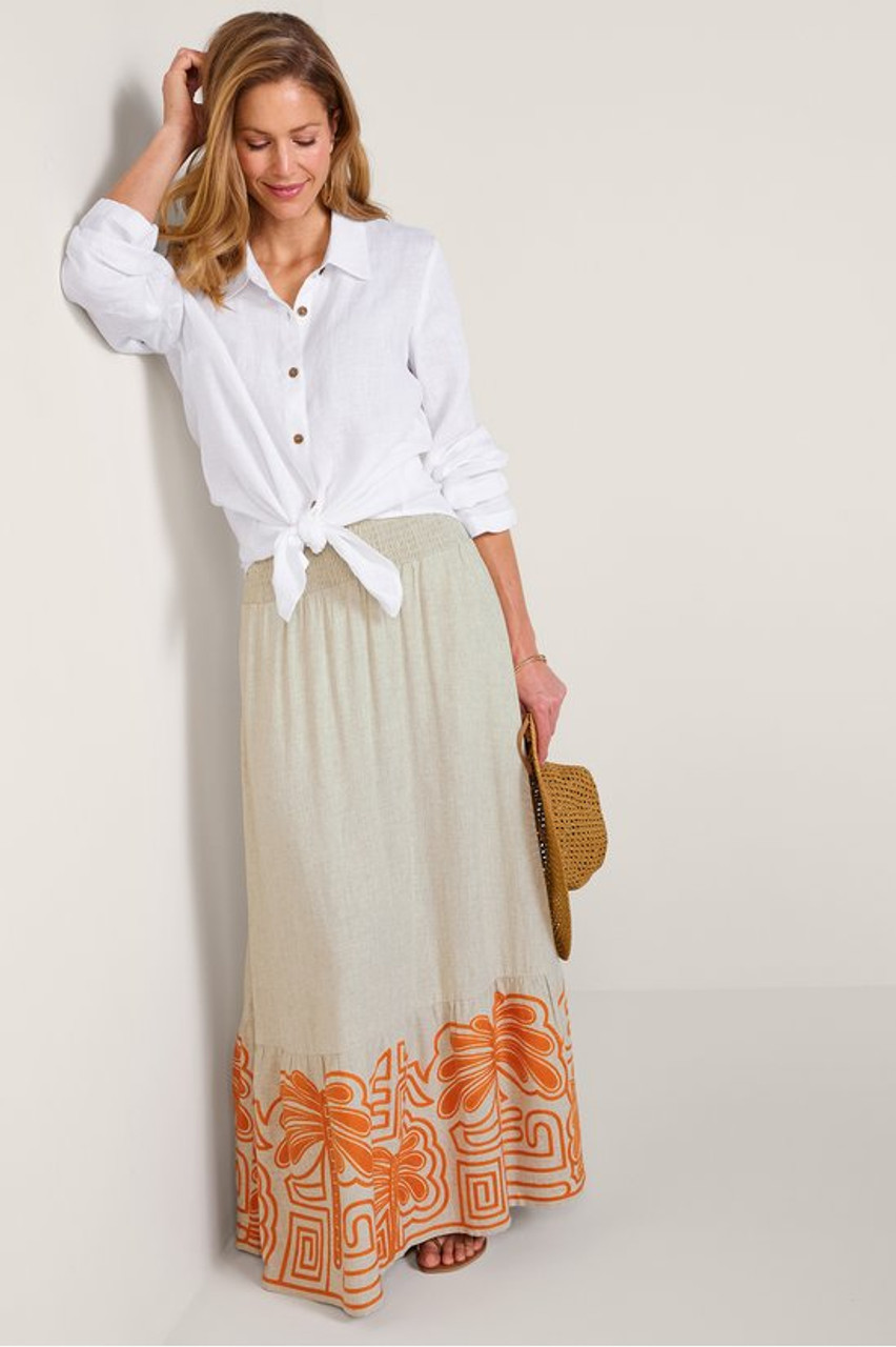 ◎mangomanyplease◎ NOBS SKIRT (2colors) Kanza Maxi Skirt