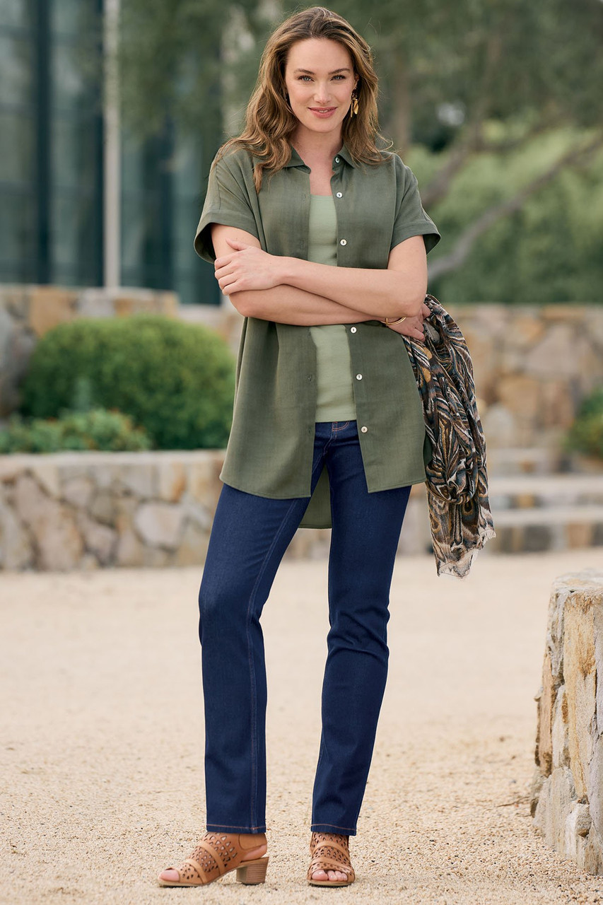 Ultimate Denim Straight Leg Jeans