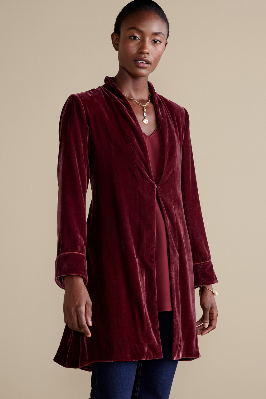 In Wear Lila Reversible Jacket,  Cabernet/Red main image 1