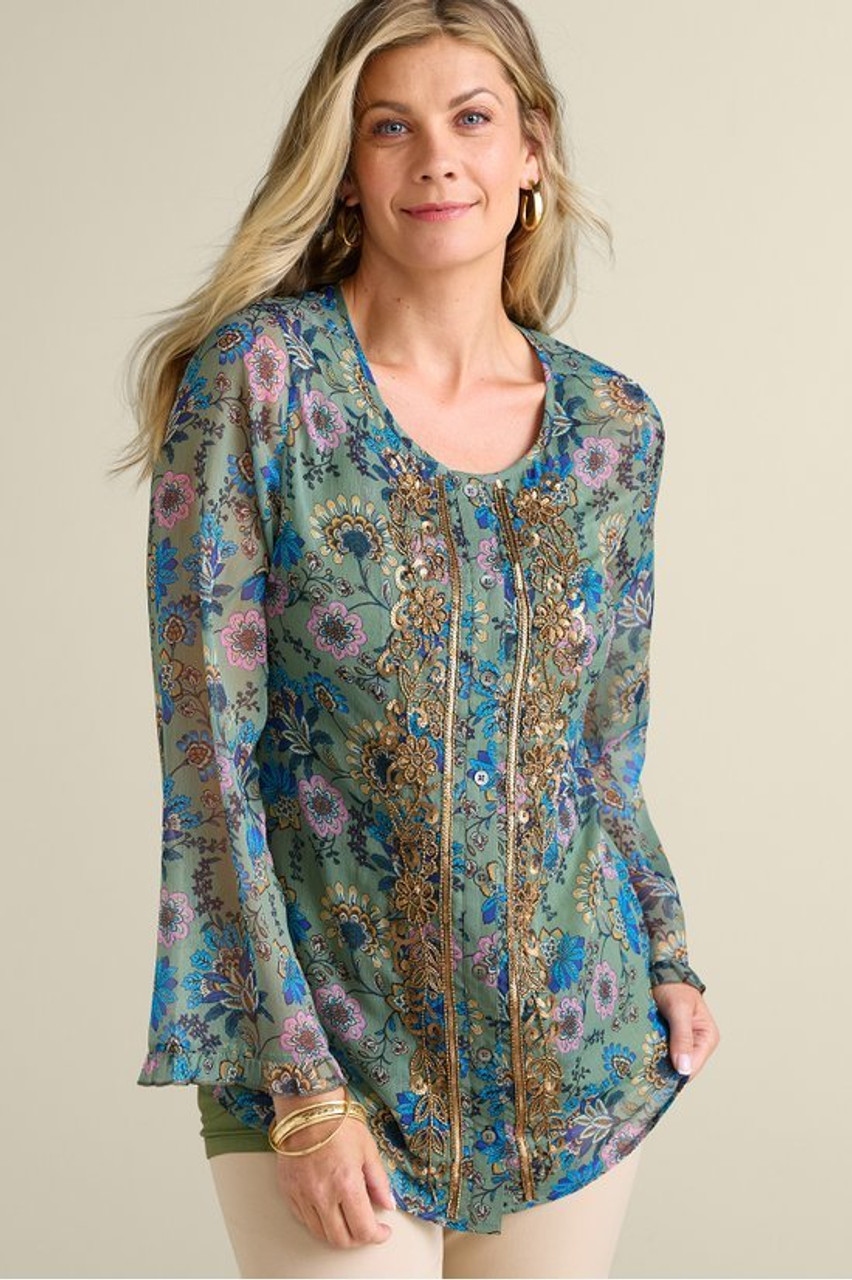 トップス soor ploom Agatha Tunic  7y 122cm Birdie Tunic, Zinnia – Soor Ploom