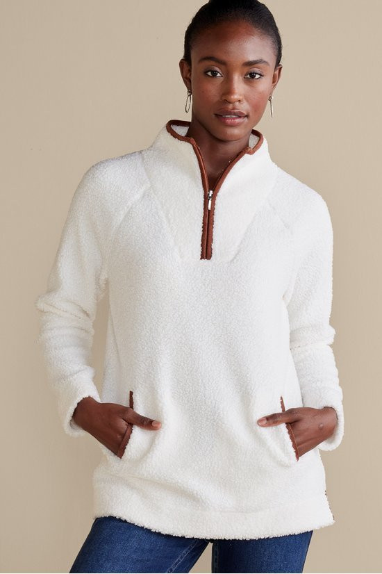 Arden Sherpa Pullover - image 3