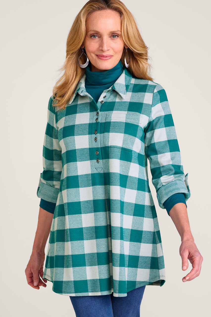 Mad About Plaid Tunic - image 2