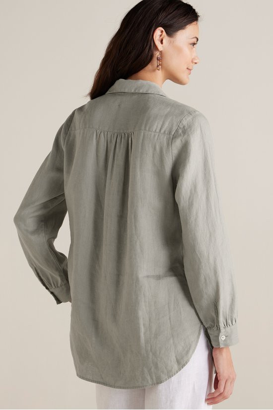 Livia Linen Pullover - image 4