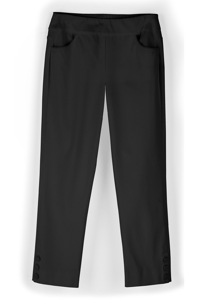 Superla Stretch Pull-On Crop Pants - image 2