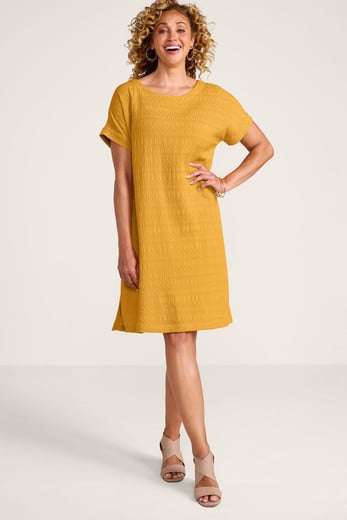 soft surroundings cocktail dresses Soft Surroundings Pink Stretchy Midi Dress