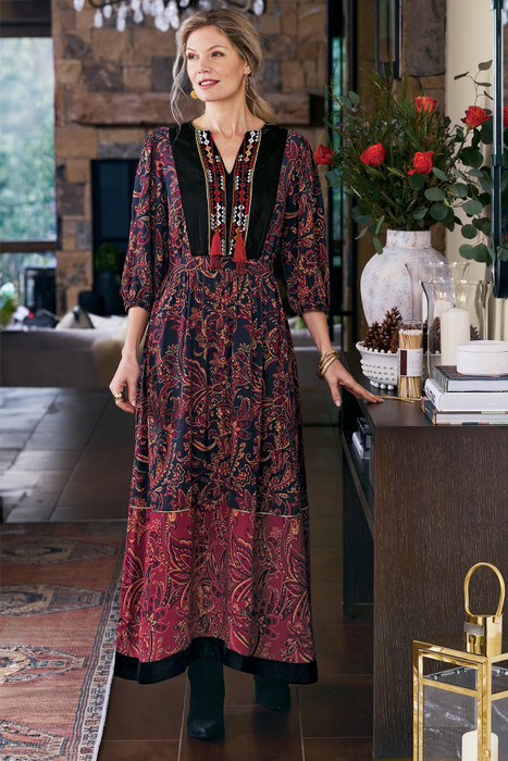 Hadley Velvet Dress