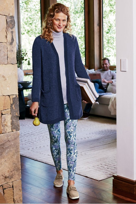 Amberlyn Shaker Stitch Cardigan