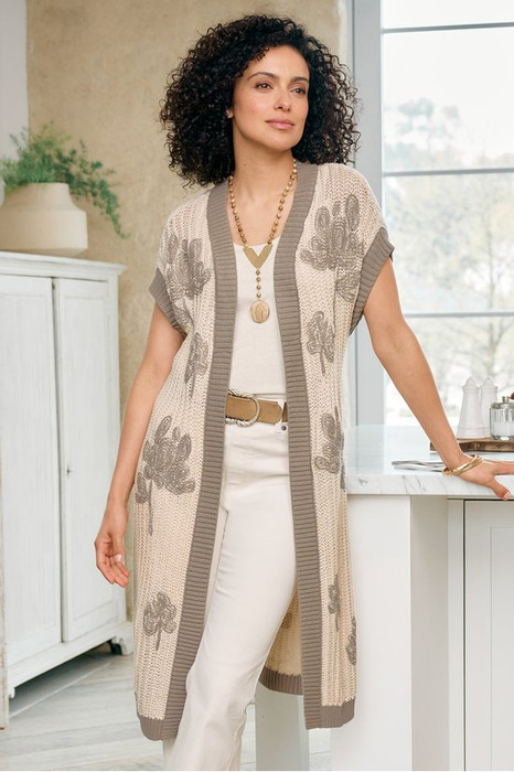 Moxie Jacquard Cardigan