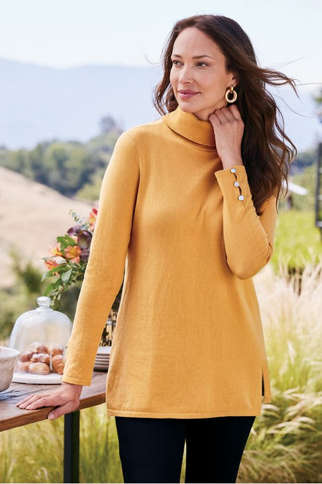 Bluelea ブルレア　 Hem tulledocking pullover 1200W-4054-TRoyHthr-6-