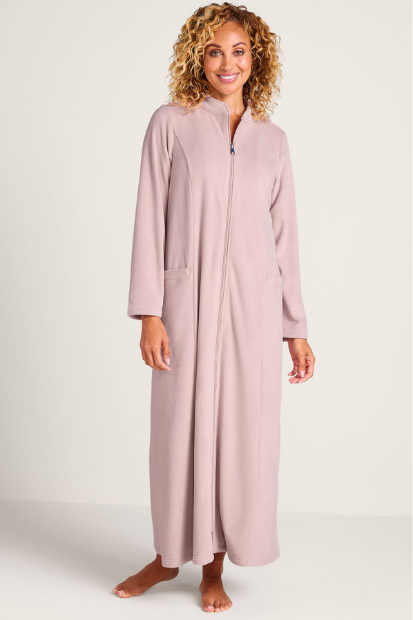 Zinfandel Zip Up Robe