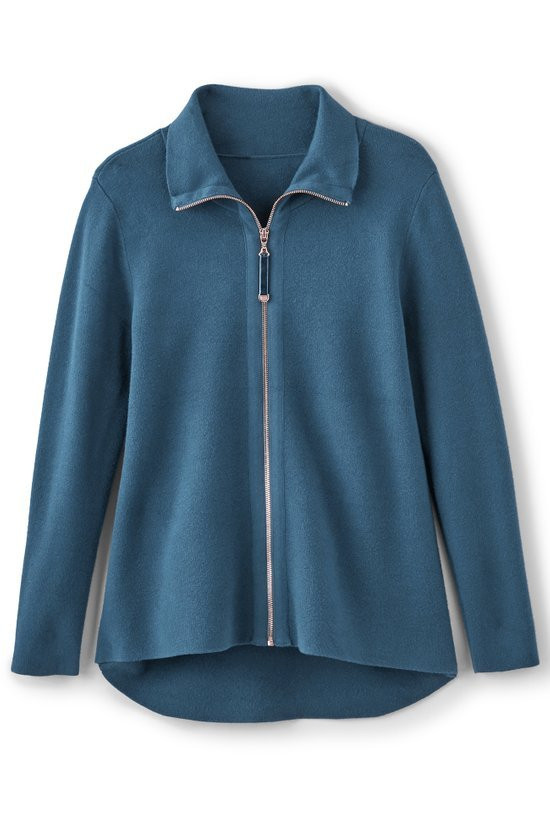 Meria Zip Cardi