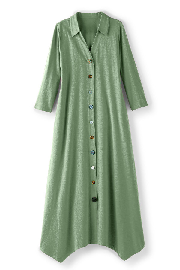 Danielle 3/4 Sleeve Maxi Dress