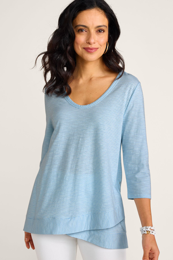 Waldport 3/4 Sleeve Top