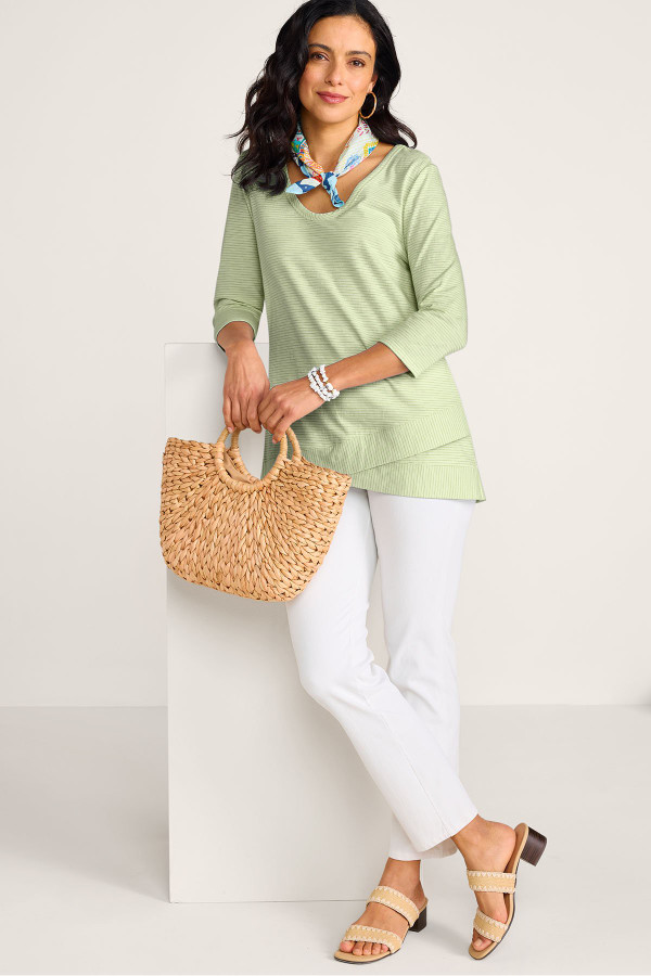 Waldport 3/4 Sleeve Top