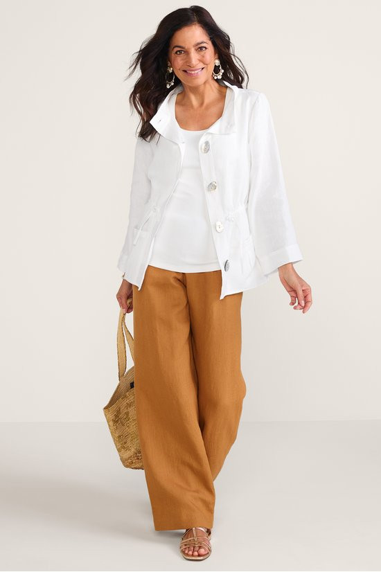 Mahira Linen Jacket