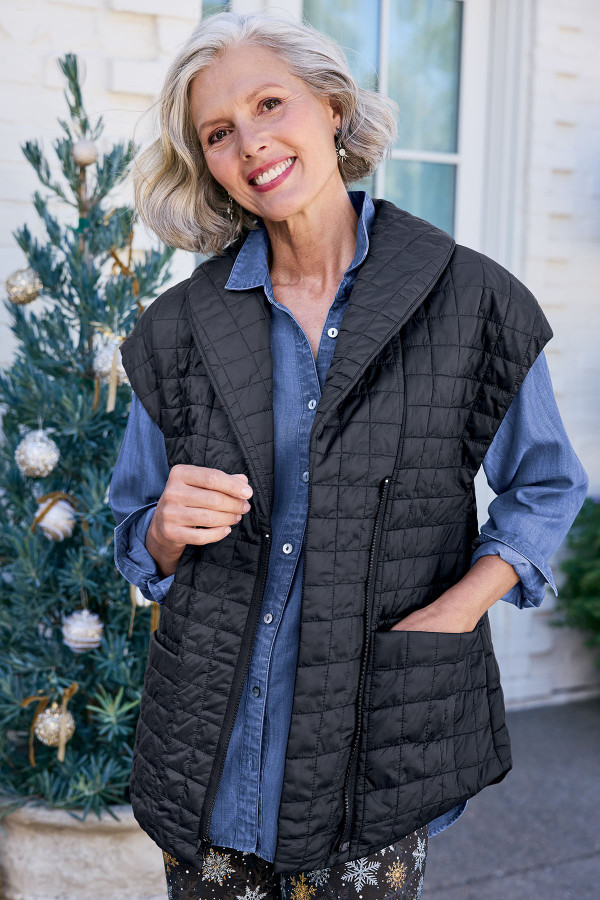 ゆん　Quilting Compact Vest todayful Daybreaker Lightweight Quilted Vest