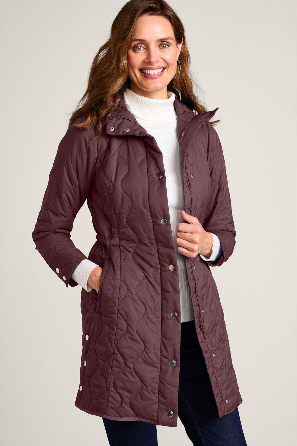 Daybreaker Lightweight Quilted Coat