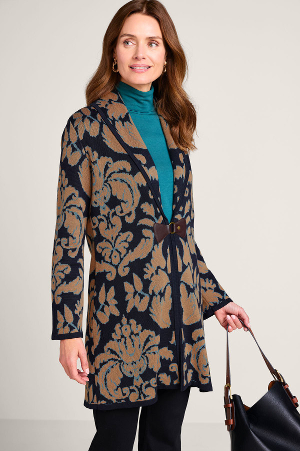 D'Orsay Long Cardigan Sweater