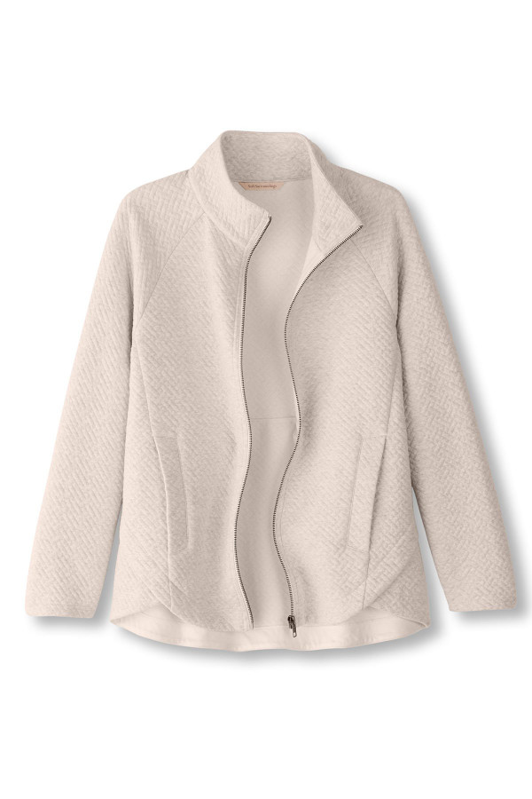 Cloudstitch Full Zip Knit Jacket