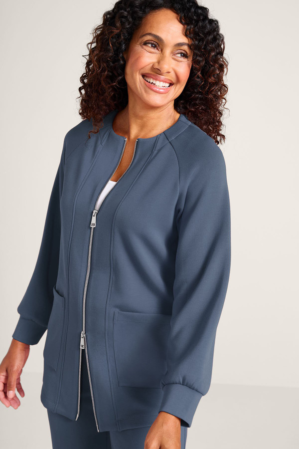 Skyline Full Zip Knit Jacket
