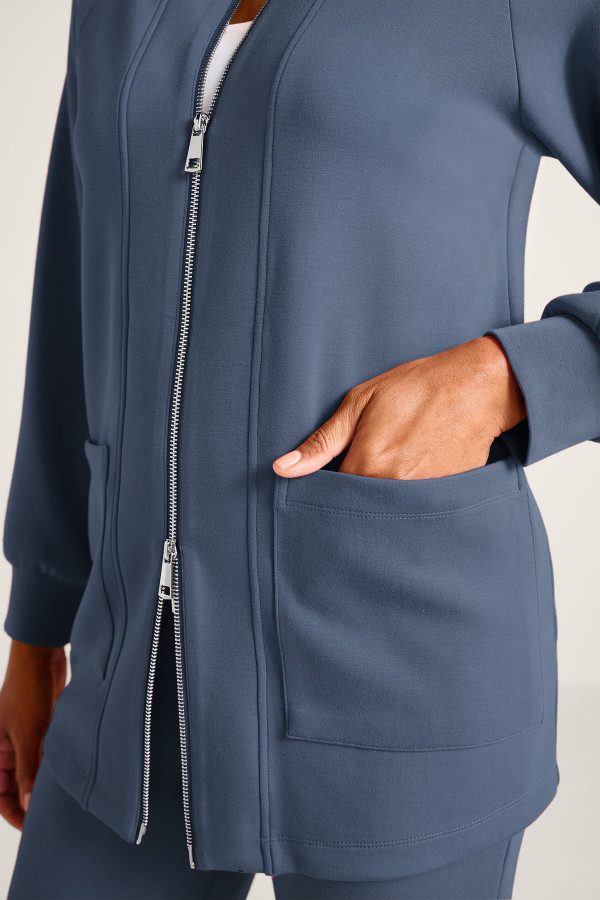 Skyline Full Zip Knit Jacket
