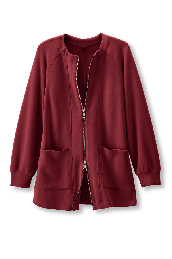 Skyline Full Zip Knit Jacket