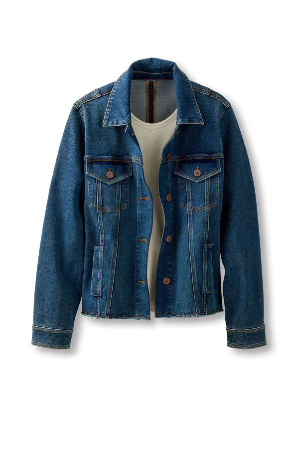 Ultimate Denim Pleated Back Jacket