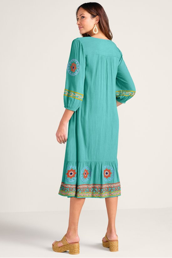 Maya Midi Dress Olive main image 0