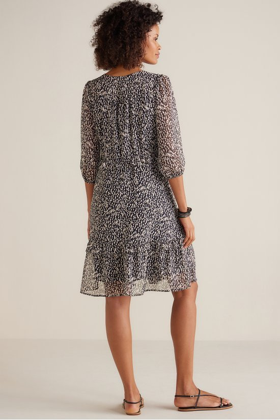 Hazel's Black Shoulder Dress main image 1