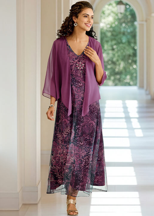 Celebration dress look 1