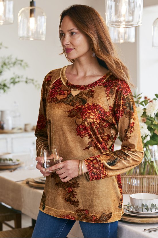 Victoria Velvet Top