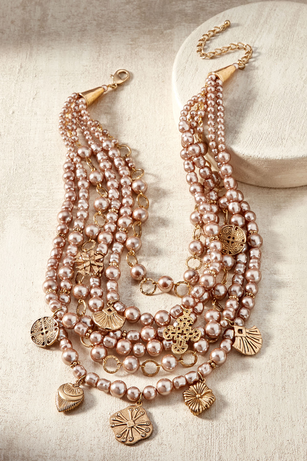 Ciao Cappuccino Pearl Necklace