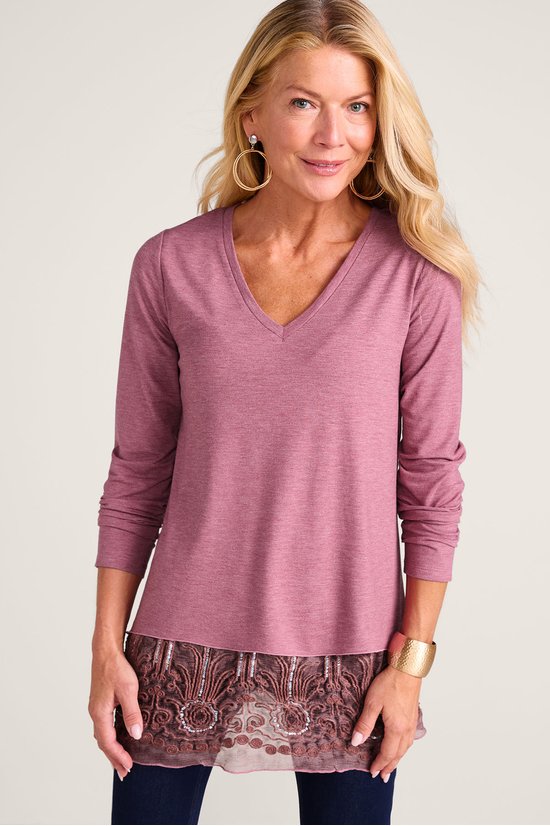 Peek Sophisticate Long Sleeve Tunic