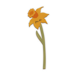 Wooden Flowers - Faith