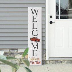 Porch Sign - Welcome To