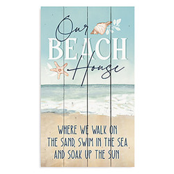 Coastal Collection Pallet Decor - Our Beach House