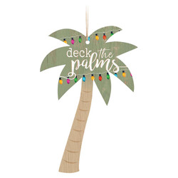 Coastal Collection Ornaments - Deck The Palms
