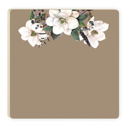 Ceramic Floral Coaster - Hanson