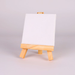 BLANK CANVAS EASEL ORNAMENT - PT-Q00053S6