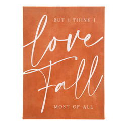 Harvest Mini Canvas - But I Think I Love Fall