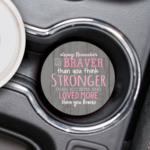 Ceramic Car Coaster - Always