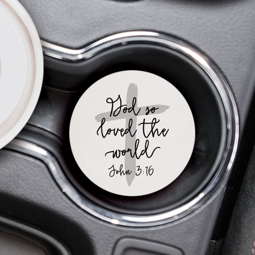 Ceramic Car Coaster - God So