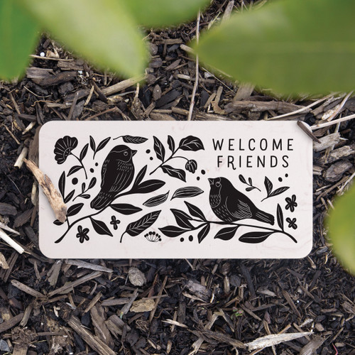 Garden Stone - Welcome